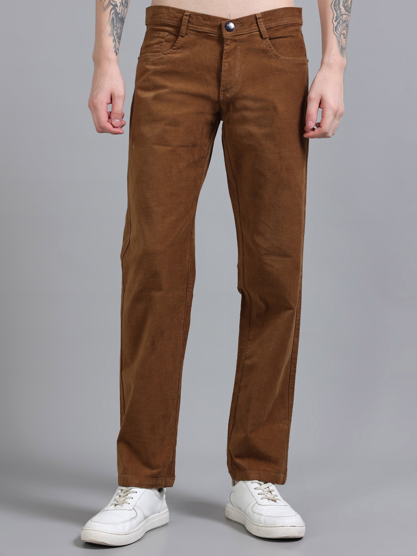 Corduroy Mens Khaki Pants 