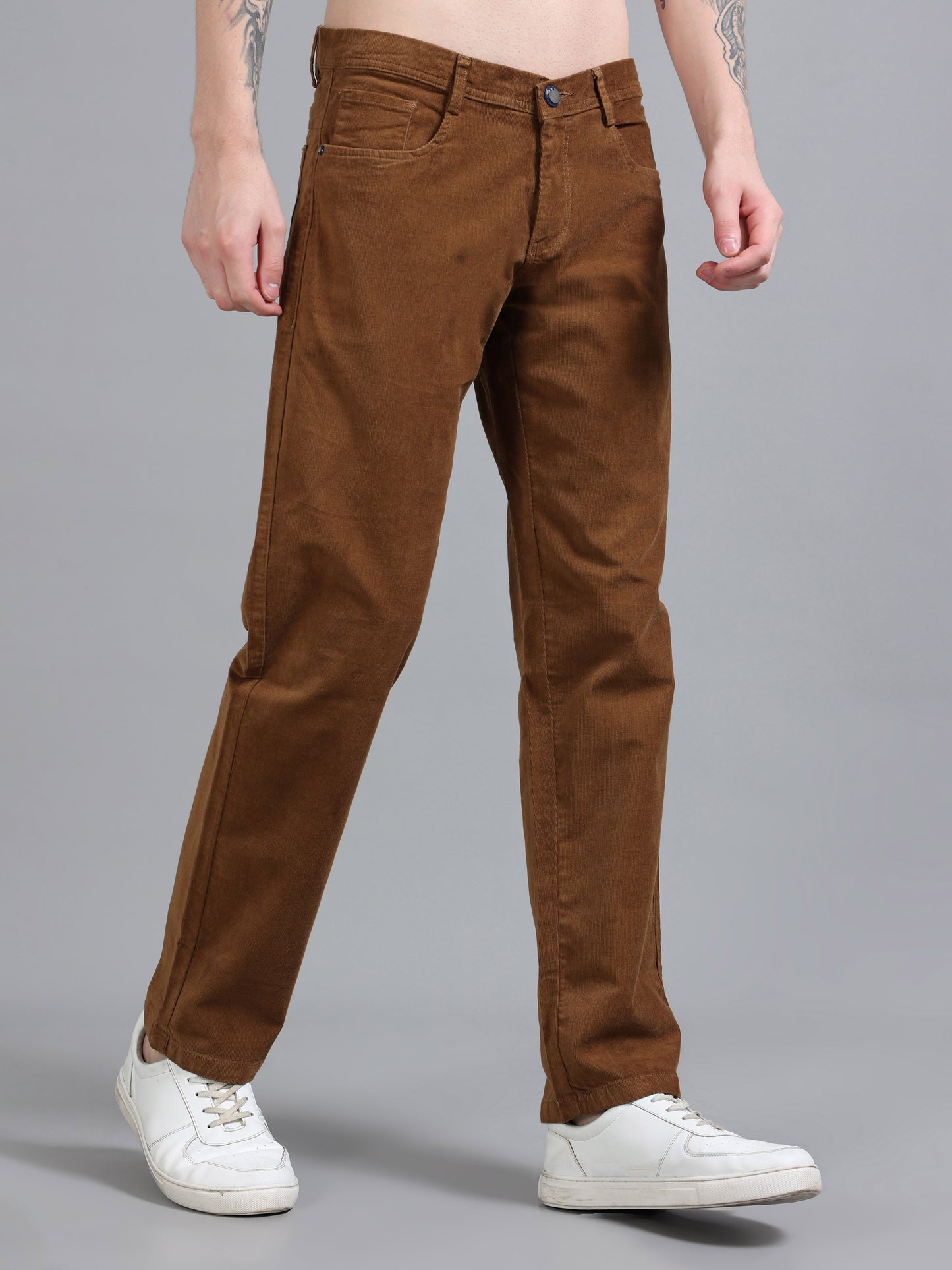 Corduroy Mens Khaki Pants 