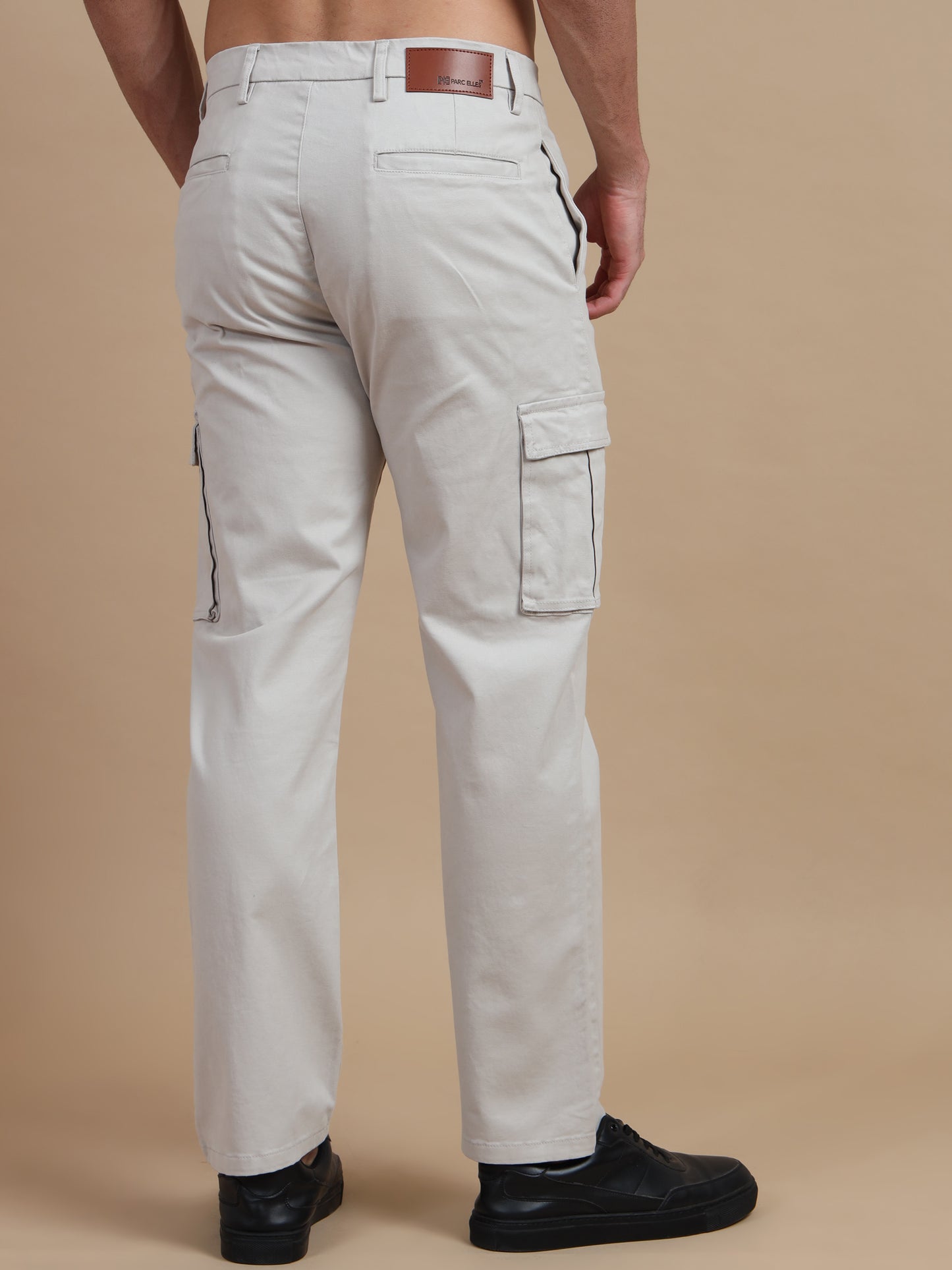  Cream Cargo Pants​ for Men