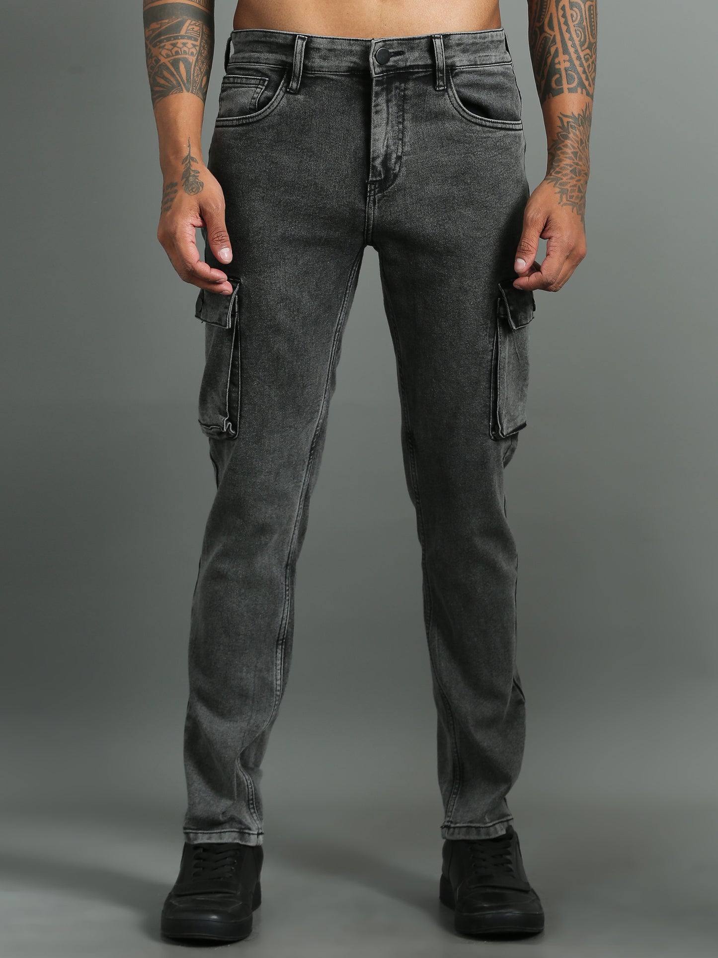 Dark Grey ShadowThread Cargo