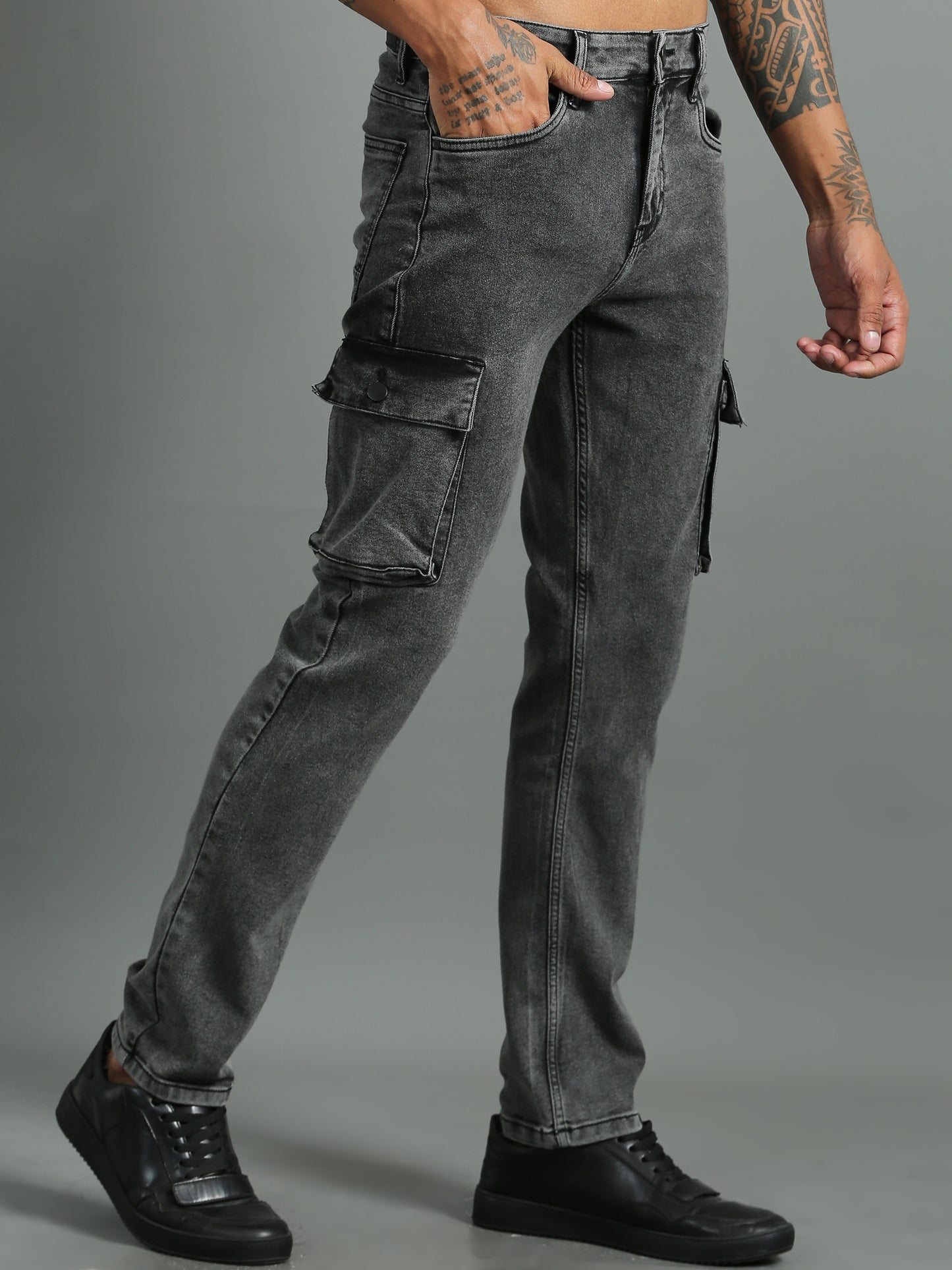 Dark Grey ShadowThread Cargo