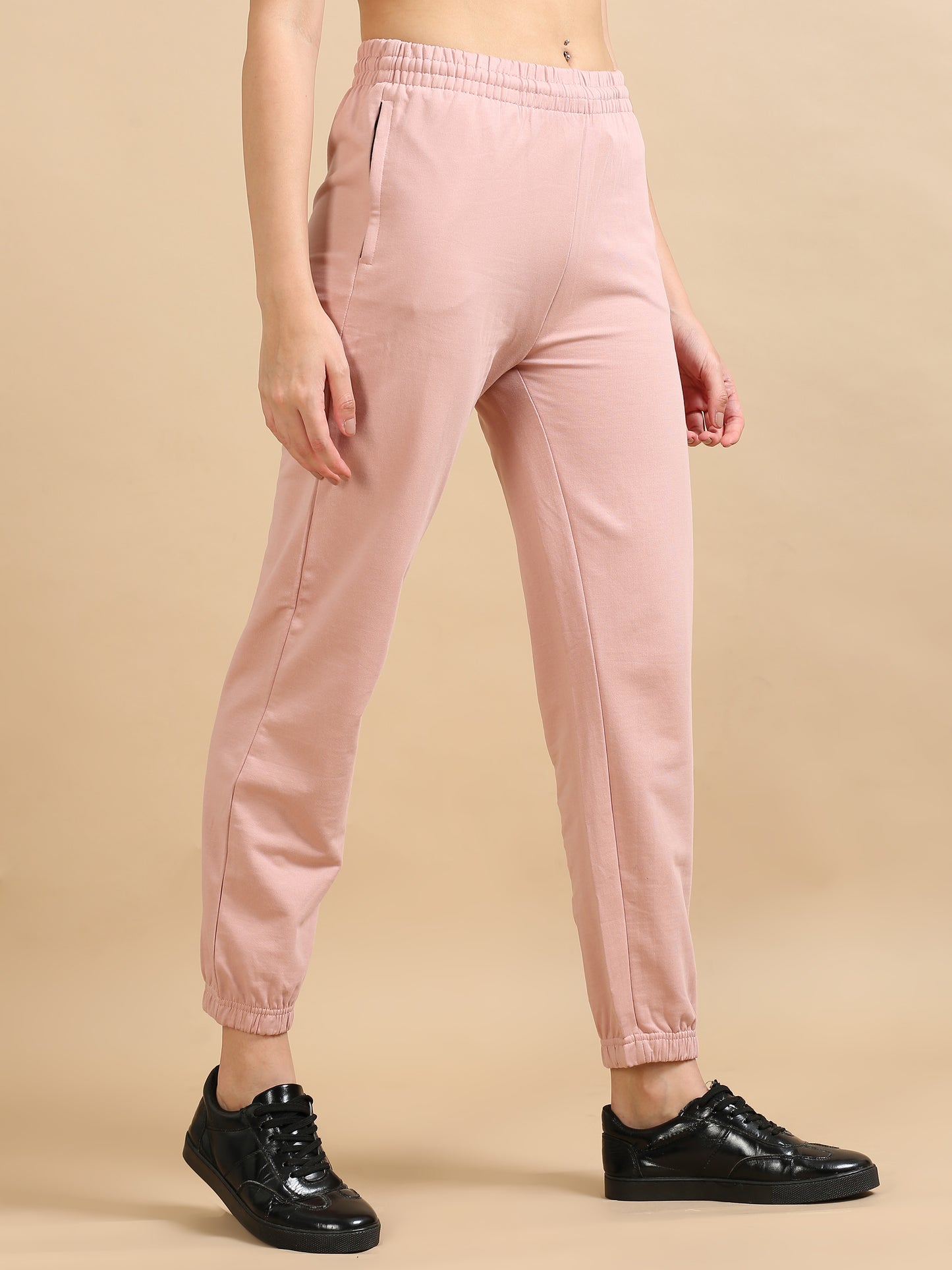 Light Pink Joggers Womens