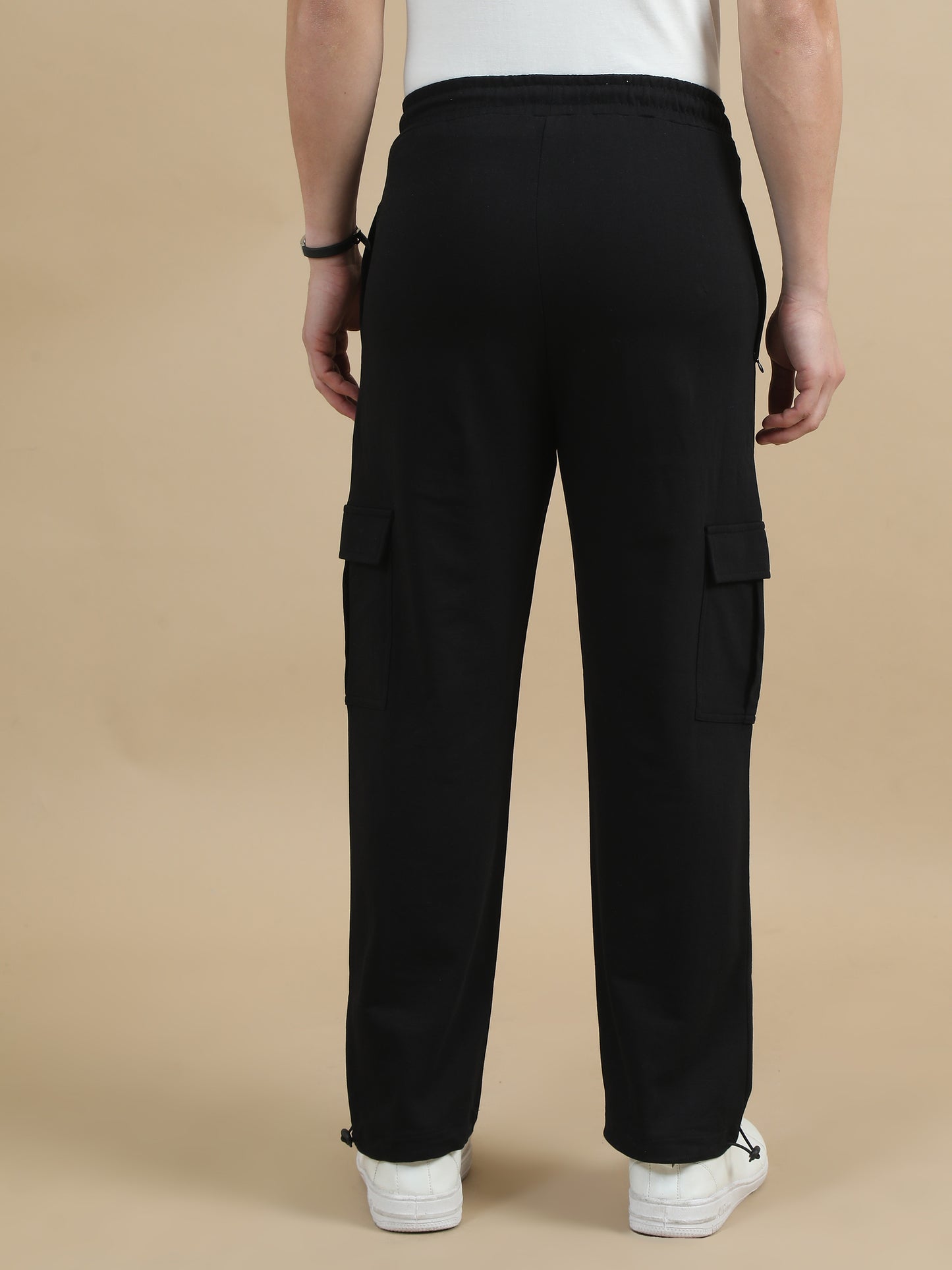 Black Cargo Pant For Men