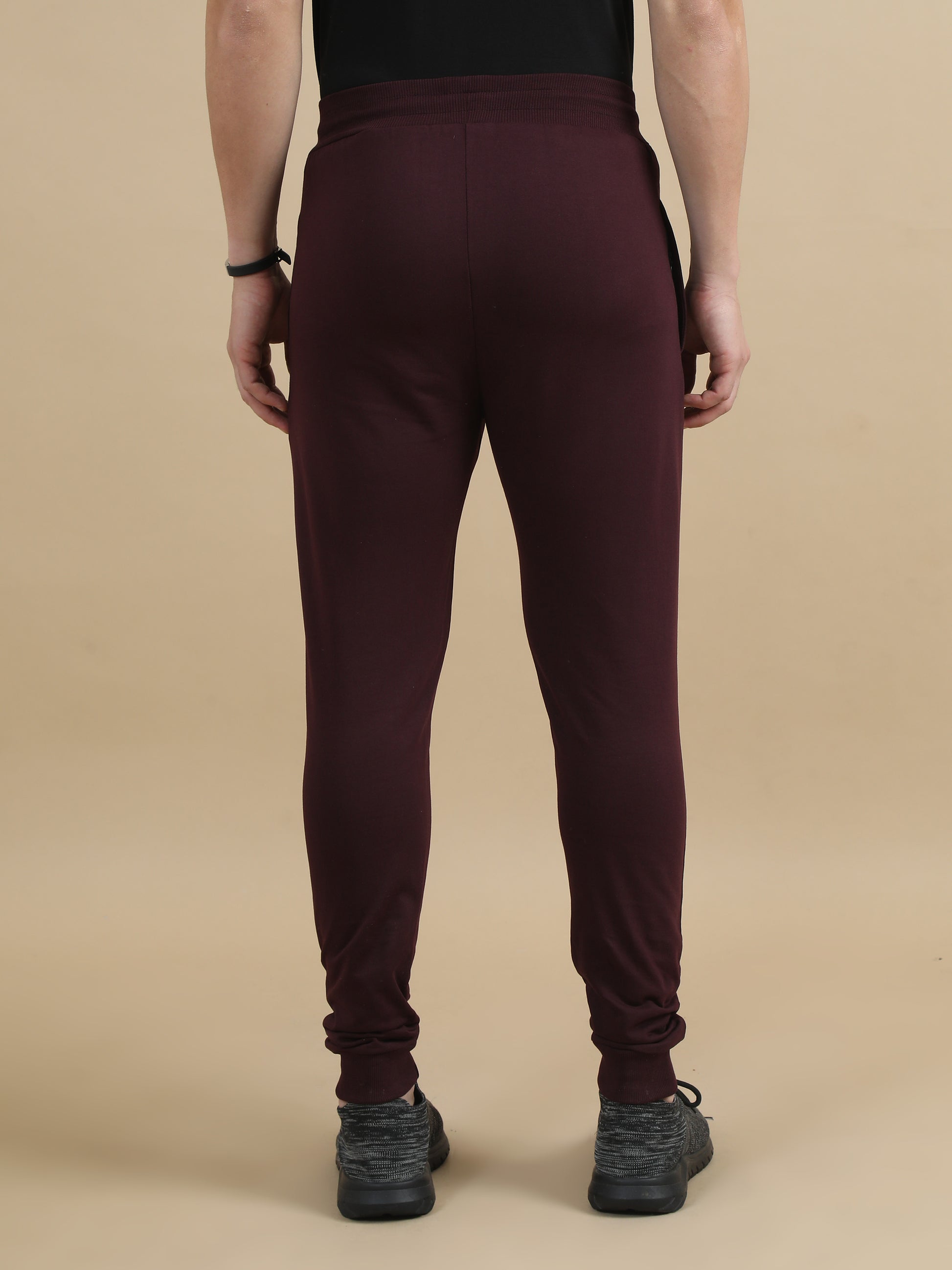 Mens Brown Joggers Pant