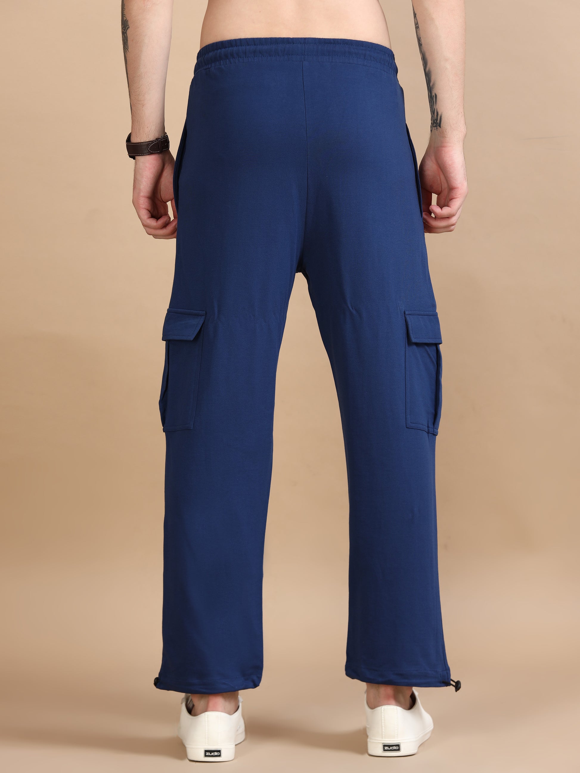 Navy Mens Cargo Pants 