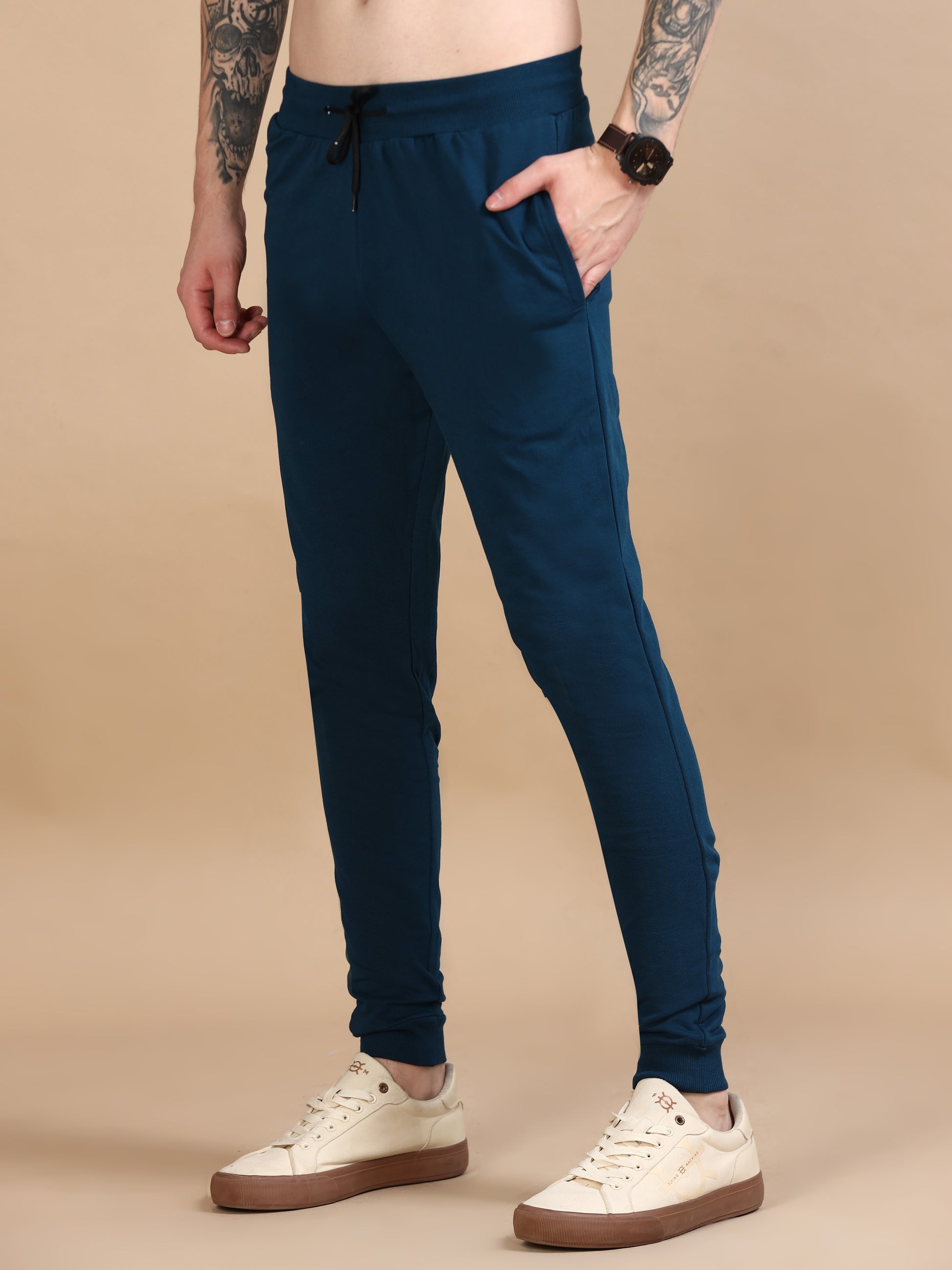  Mens Blue Joggers Pant