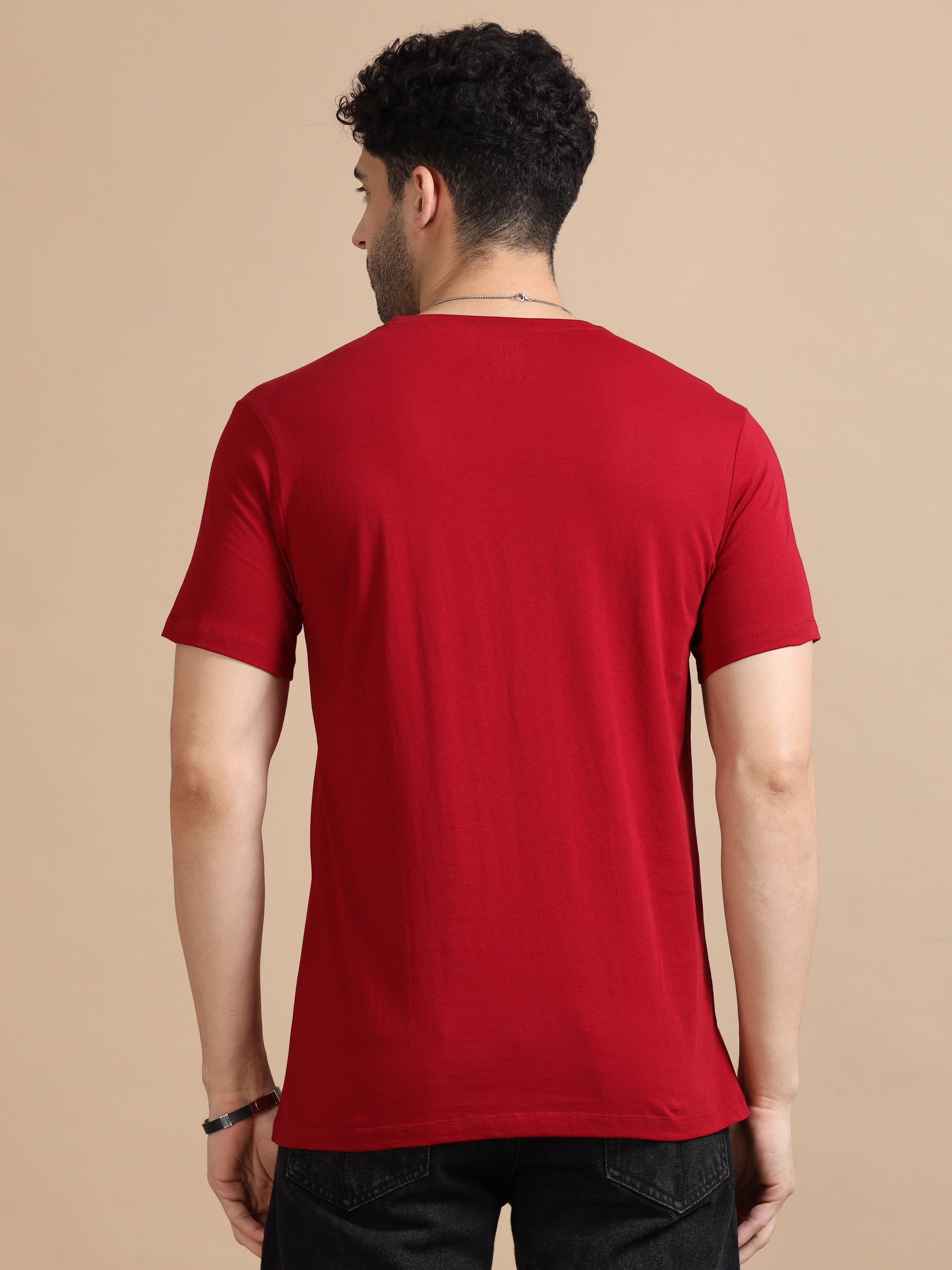  Different Red Printed T Shirt for Men