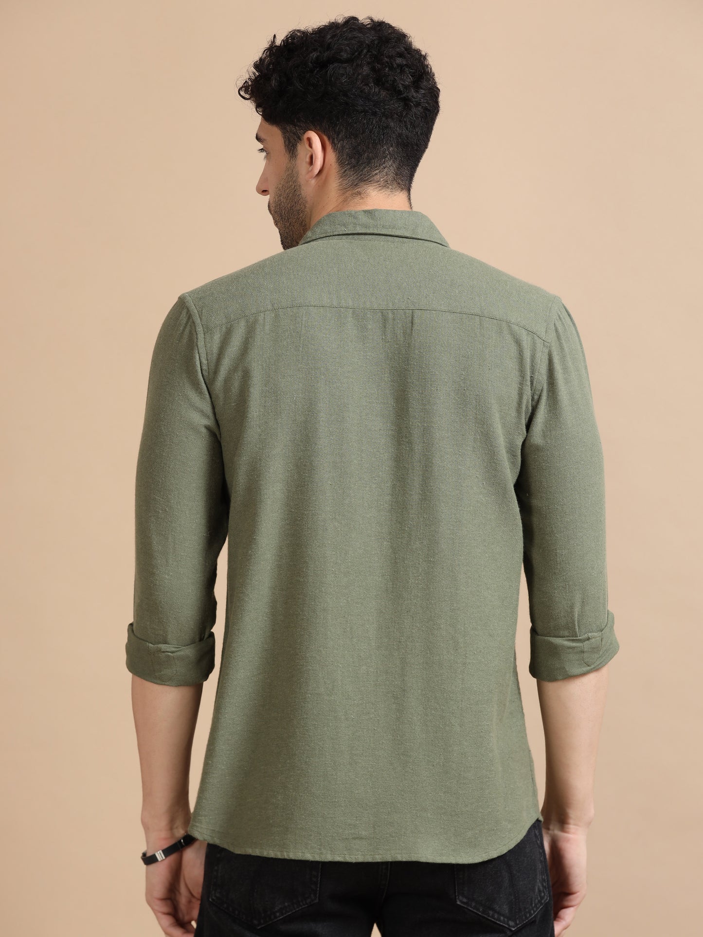 Men's Olive Green Shirt 